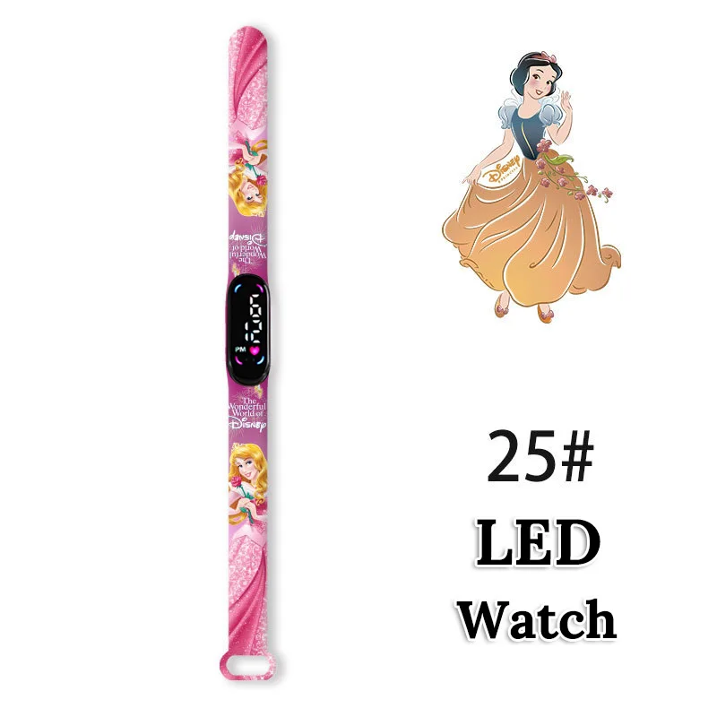 Disney Princess Snow White Children Watches For Girls Sport Bracelet  Waterproof Touch Digital Women Clock relogio montre Gift - AliExpress