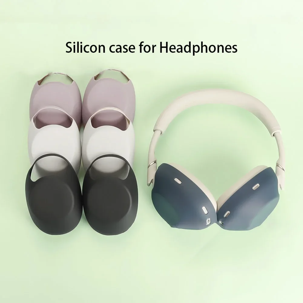 Coque Silicone Protection 3-en-1 Pour Casque Sony WH-1000XM6 - Anti-transpiration, Lavable, Noir
