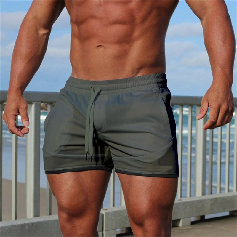 Summer New Fitness Shorts Fashion Breathable Quick-Drying Gyms Bodybuilding Joggers Shorts Slim Fit Shorts Camouflage Sweatpants 5