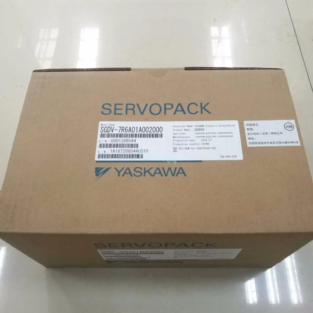 

Сервопривод Yaskawa, флэш-драйвер SGDV7R6A01A002000, 1 шт., Новый в коробке