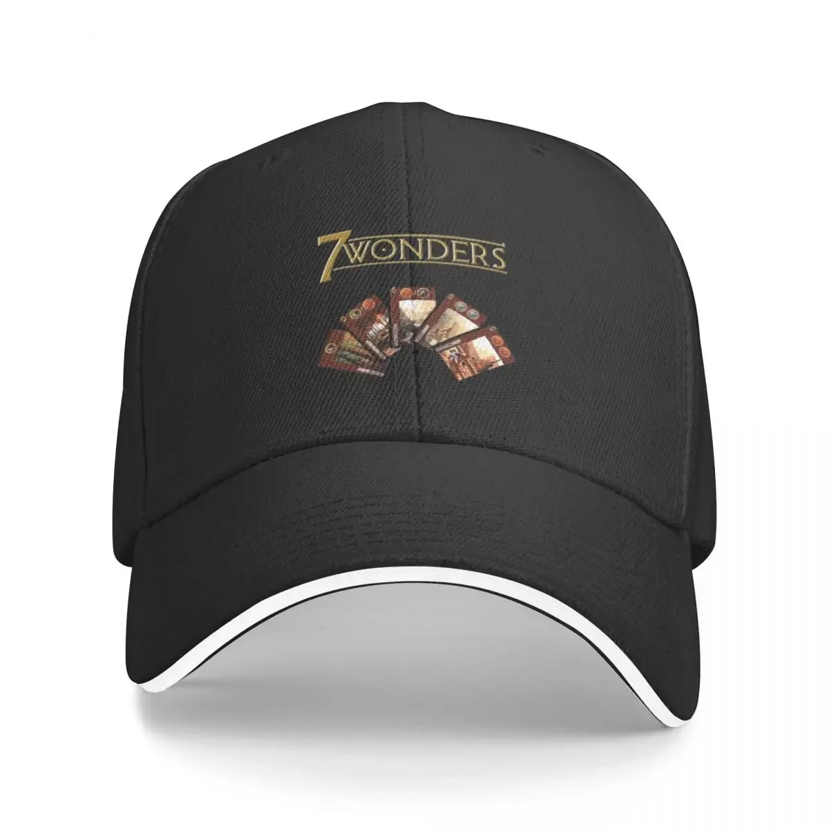 7 Wonders Berretto Da Baseball Golf Icon Luxury Cap Rave Mens Women'S