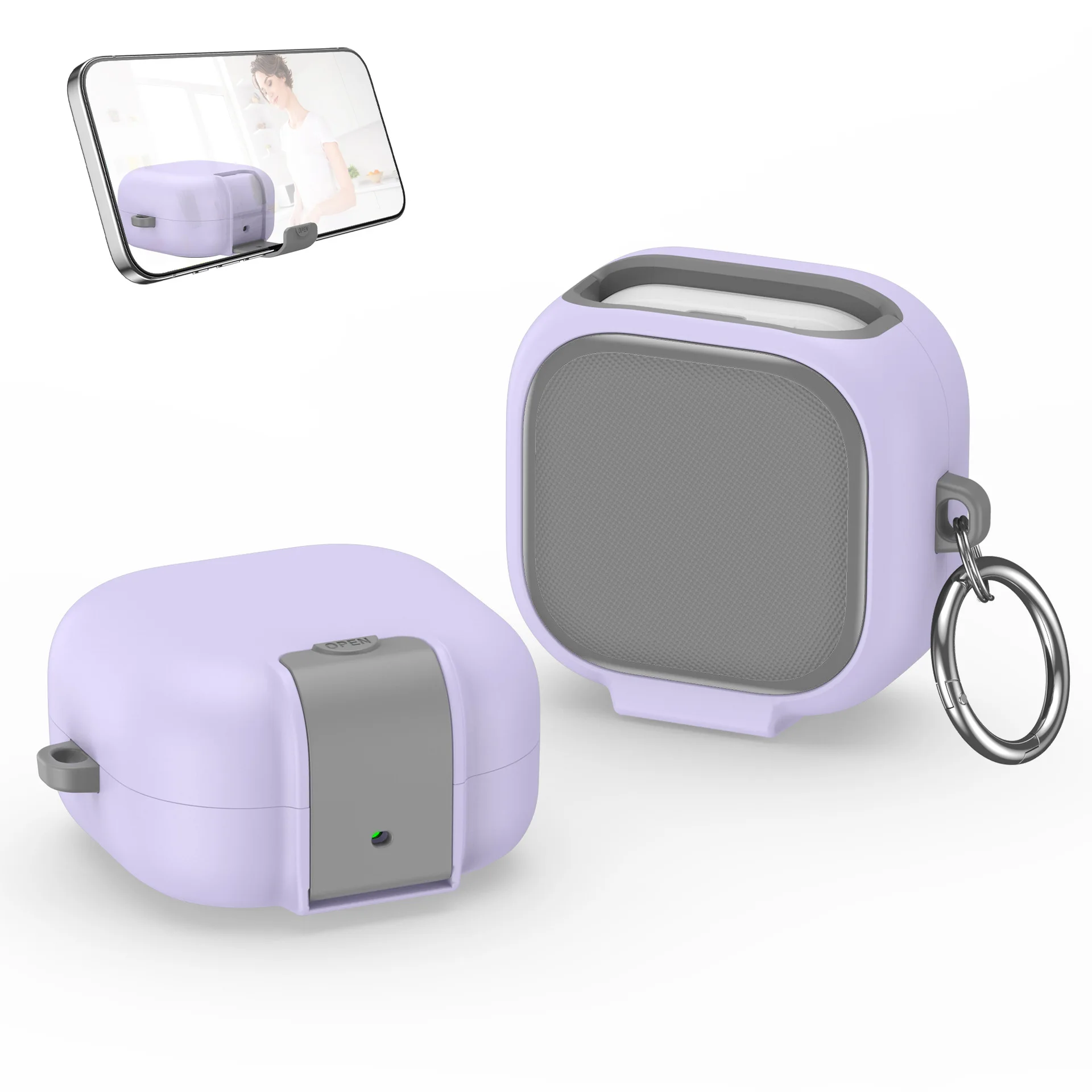 Lightweight Anti-Scratch Protective Case with Mobile Phone Holder