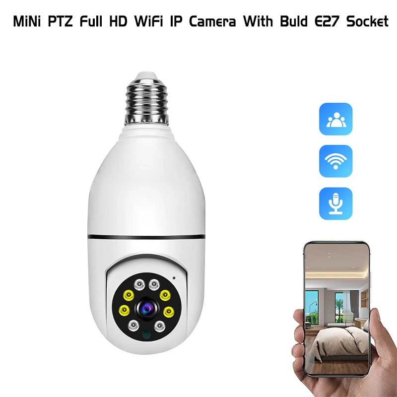 Smart Home Wifi Security Camera 1mp Hd With Auto Tracking Night Vision_voghion.com
