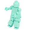 Children Plastic Building Toys Combination Action Figures Building  Accessories Toy 5