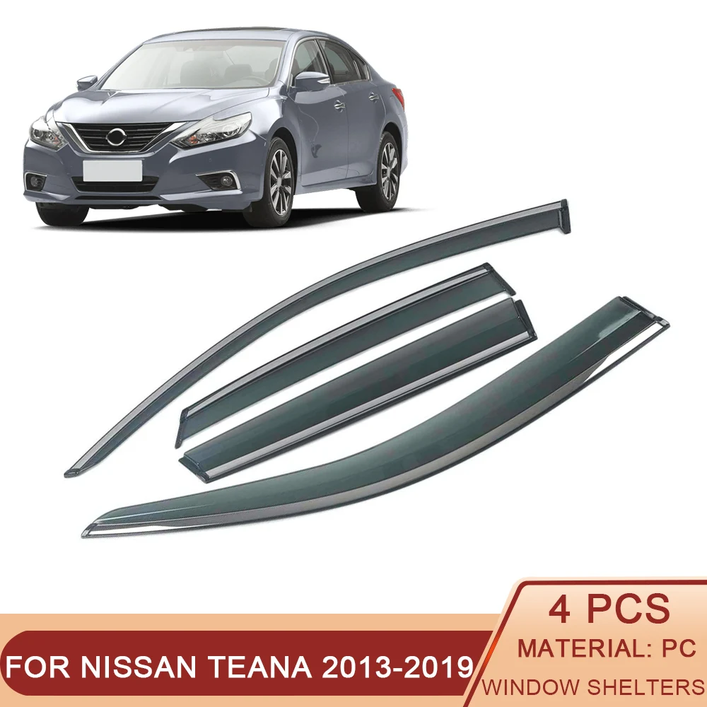 Для NISSAN TEANA L33 2013-2019 автомобильный солнцезащитный козырек от дождя искусственное