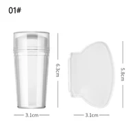 Nails Art Stamping Plates Kit French Manicure Design Plate Stamp Polish Stencil Template Seal Stamper Scraper Accessories Tools 2