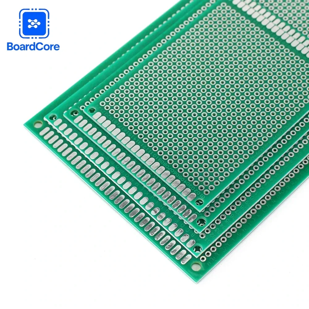1PC 단면 PCB 보드 10*10 /10*15 /12*18/ 15*20/10*22/ 20*30CM PCB 실험용 브레드보드 녹색 프로토타입 회로 기판