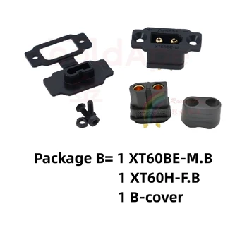 Amass XT60BE-M ขั้วต่อแบตเตอรี่ XT60 ปลั๊ก Gold-plated XT60 ติดตั้ง Connector ซ็อกเก็ตสีเหลืองหรือ XT60H-F ชาร์จได้อย่างรวดเร็ว 8