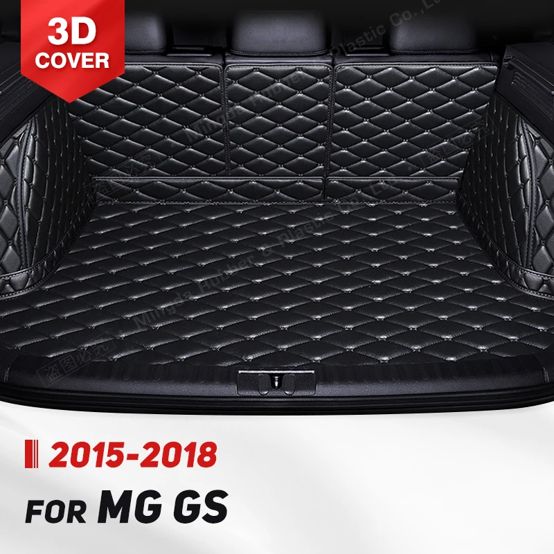 

Auto Full Coverage Trunk Mat For MG GS SUV 2015-2018 17 16 Leather Car Boot Cover Pad Cargo Liner Interior Protector Accessories