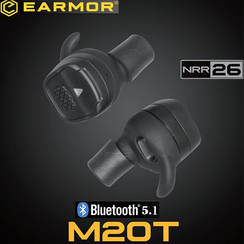 EARMOR M20 T Wireless Bluetooth Headphones Airsoft Tactical Headphones