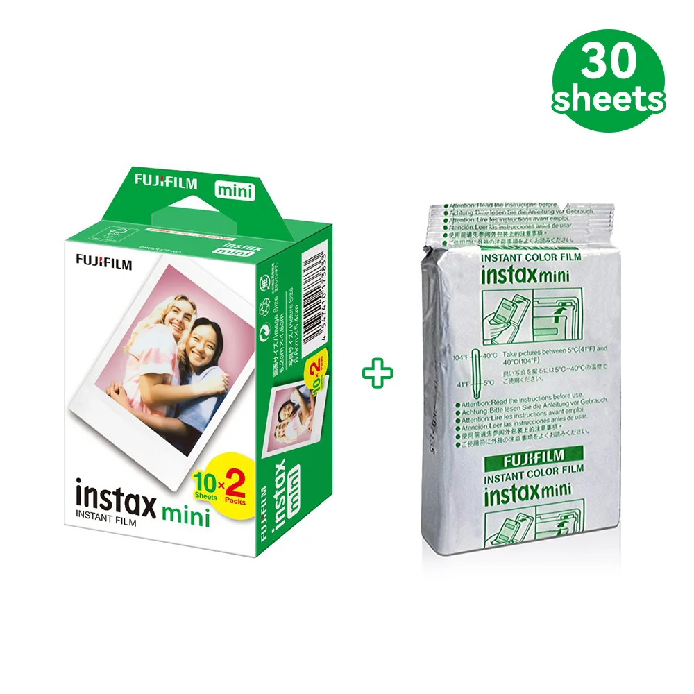 Pellicole Fujifilm Instax Mini - Confezione Da 50 Foto Per Mini 7, 8, 9, 11, 25, 70, 90 - Istantanee A Sviluppo Immediato