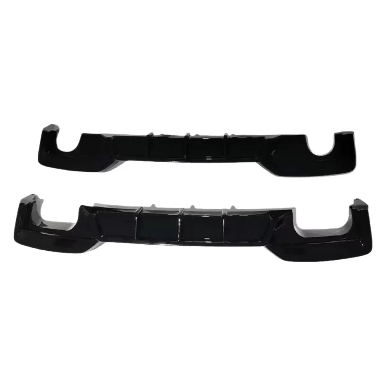 Rear Bumper Lip Diffuser Splitter Spoiler Body Kits for BMW 6-Series F06 F12 F13 M Sport 2011 2012 2013 2014 2015 car bumper spoiler bumper lip bumper lip decoration car rear bumper lip