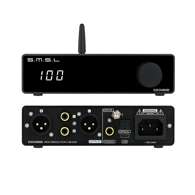 Smsl Do100 Audio Dac Es9038q2m*2 Dsd512 