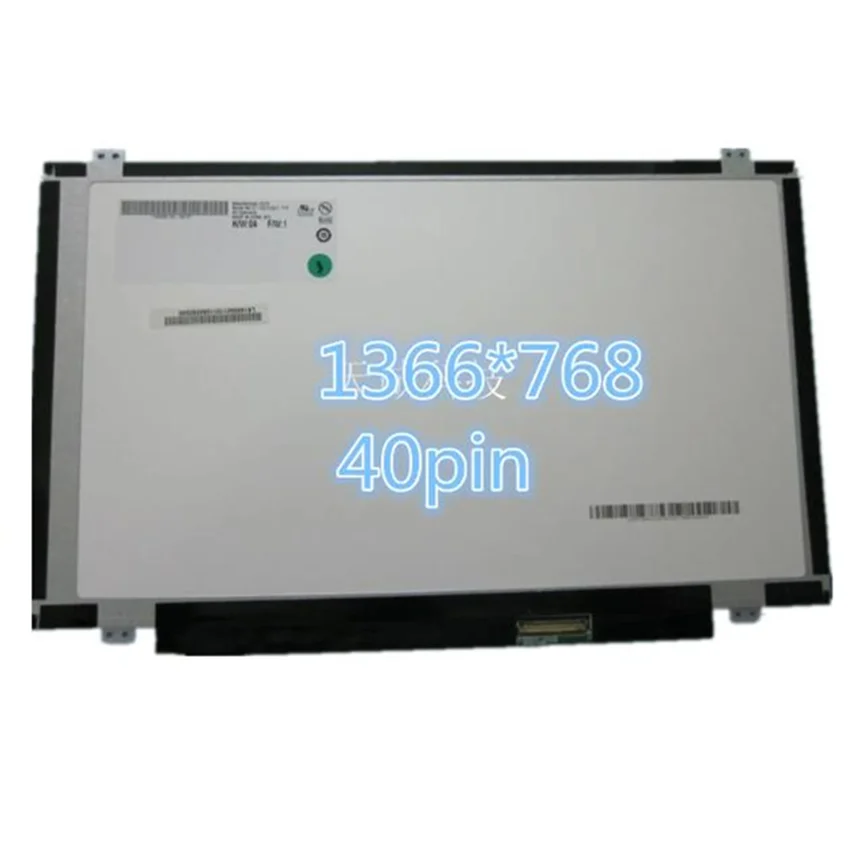 Schermo di ricambio per computer portatile da 14 pollici LED LCD opaco adatto HB140WX1-301, adatto anche per HP Compaq Stream 14-AX000NA Schermo di ricambio per computer portatile da 14 pollici LED LCD opaco adatto HB140WX1-301, adatto anche per HP Compaq Stream 14-AX000NA