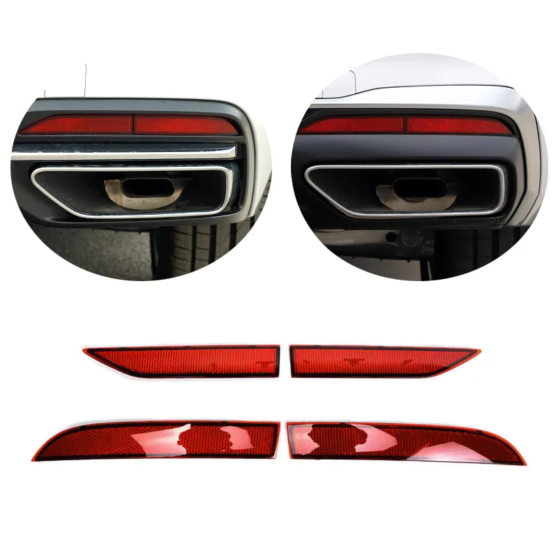 Rear Bumper Inner&Outer Light Reflector Warning Strobe Clearance Lamp For A4 Avant A5 8W0 945 105AA/106 AB 8W0945103A/104A
