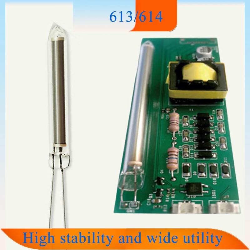 1PCS J613/J614 Geiger Counter &beta; GM Detector Tube &alpha;/&beta;-particles and &gamma;/X-rays for ionization Nuclear Radiation Detection