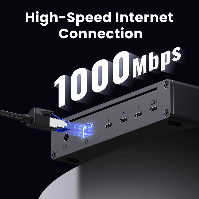 UGREEN Thunderbolt 4ドッキングステーション 8-in-1 UGREEN 8-in-1ドッキングステーション 8K30Hz Thunderbolt 4 40Gbps