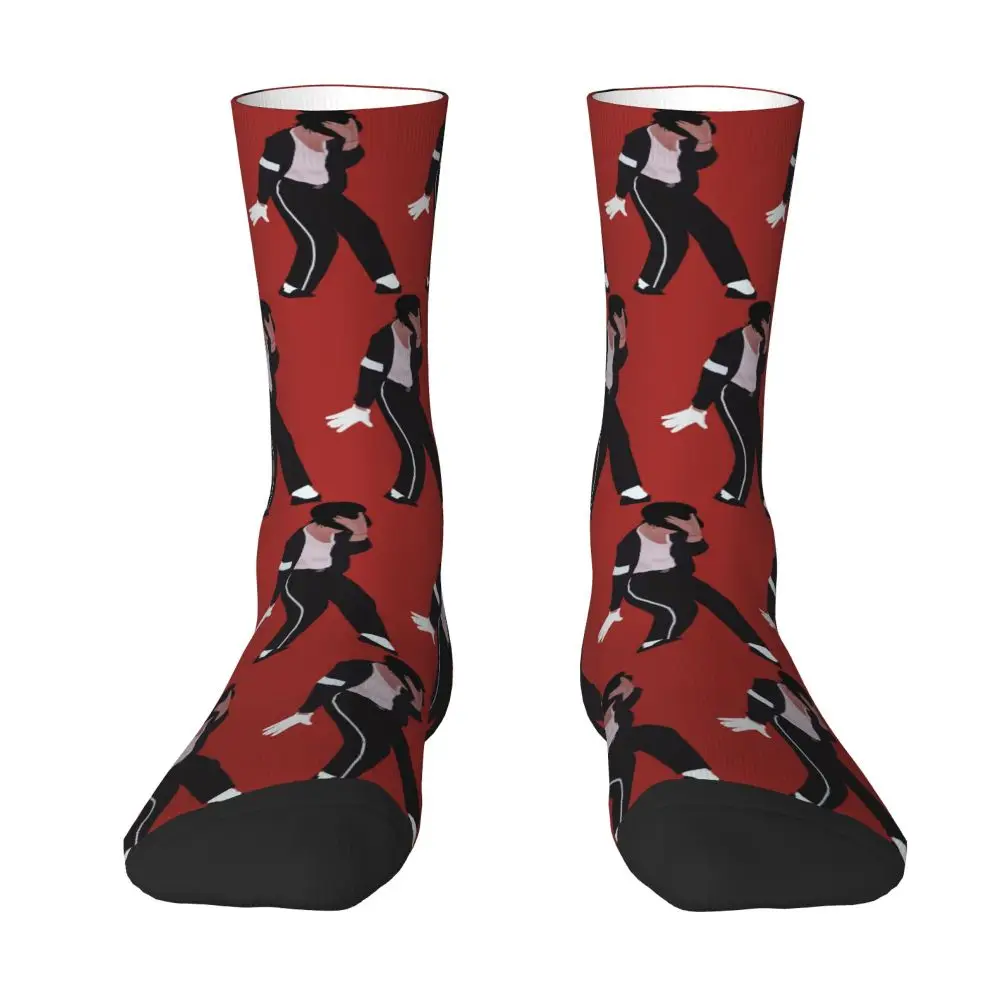 Michael 1984 Grammys Jackson Pop Art Portrait Socks Harajuku Stockings All Season Long Socks Accessories for Unisex Gifts