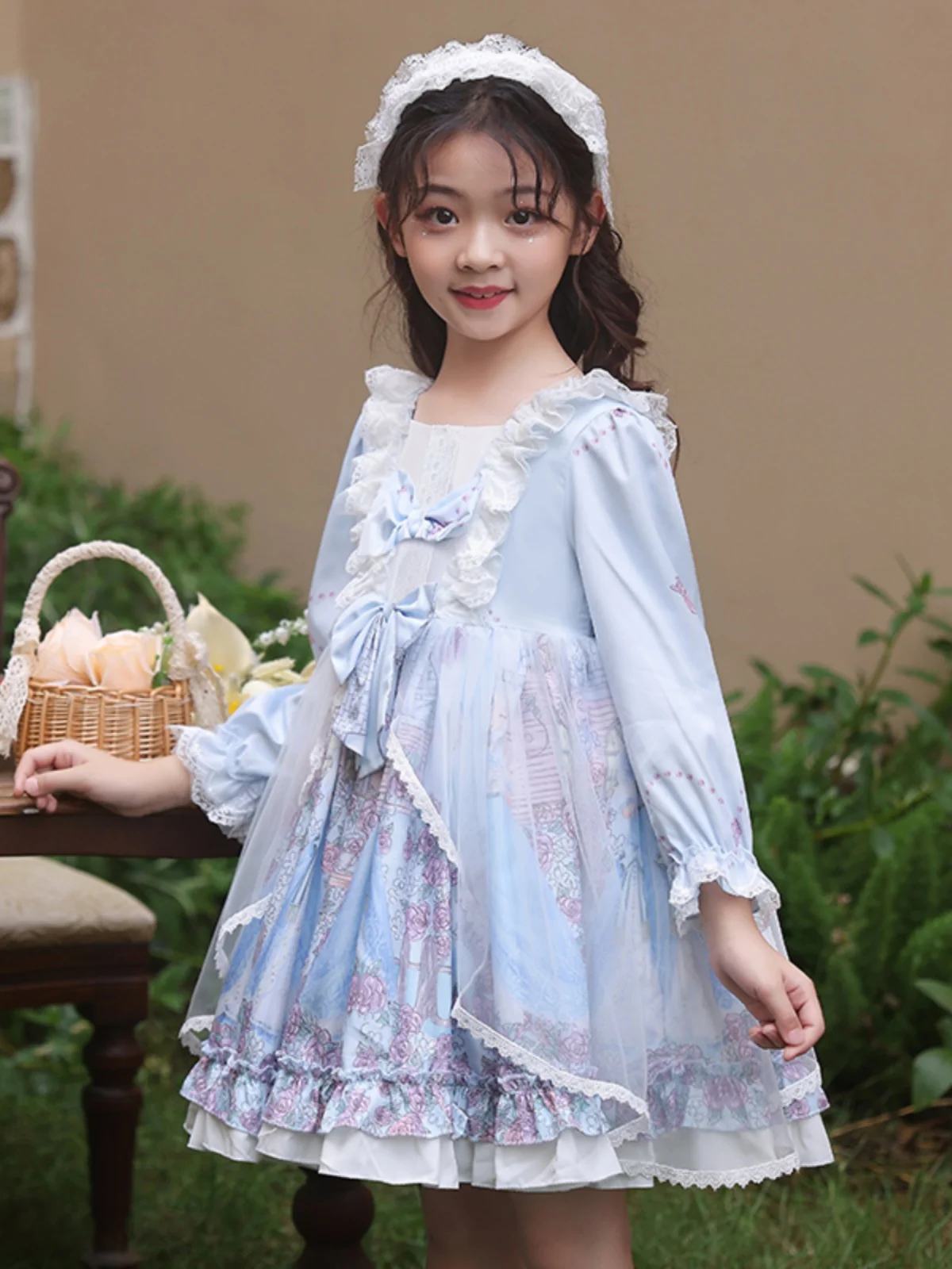 Lolita Dress Girls' Autumn New Children's Models Girl Birthday