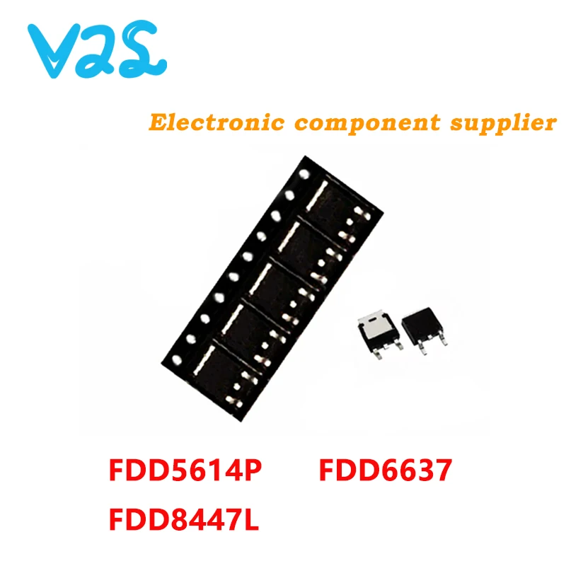 (10pcs) 100% New FDD8447L FDD8447 TO-252 TO252 8447 FDD5614P FDD5614 FDD66) 100% New AOD409 SOT252 D409 TO-252 MOSFET P 26A 60V