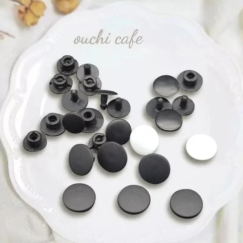 Metal Rivets Snap Button Fasteners Snap Button Metal Snap Button 30/40/60pcs 16mm Shoes Rivets Replacement Buttons Hole Shoe Buckle Snap Fastener for DIY Shoes Accessories