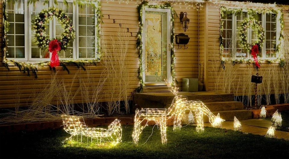 1000LED Solar Fairy String Lights - Waterproof Outdoor Christmas Garland for Garden Party 100M50M10M5M