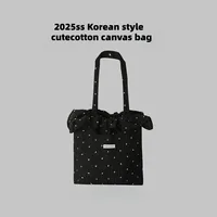 Sac à bandoulière en mousseline de soie pour femmes, sac à main de grande capacité en maille féerique, sac de transport, fourre-tout de Style coréen 4