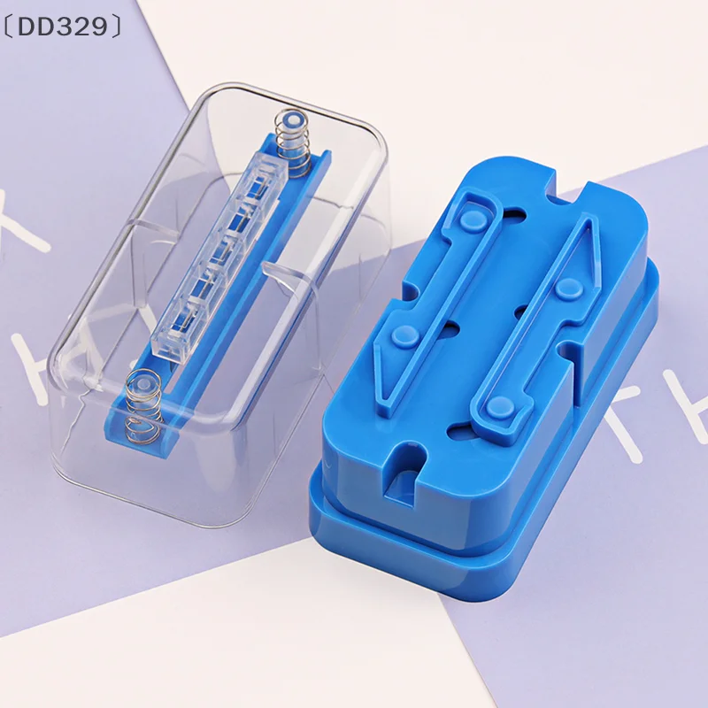 〔DD329〕Multiple Pill Splitter Stainless Steel Blade Quartering 1/4 1/2 Pill Cutter For Round Oblong Pills Tablet Cutter Splitter