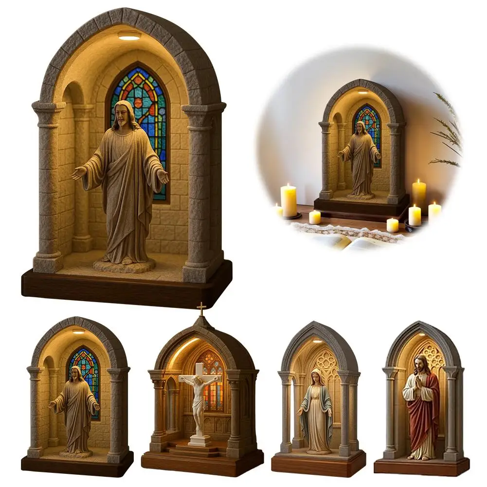 LED Virgin Mary Statue 2