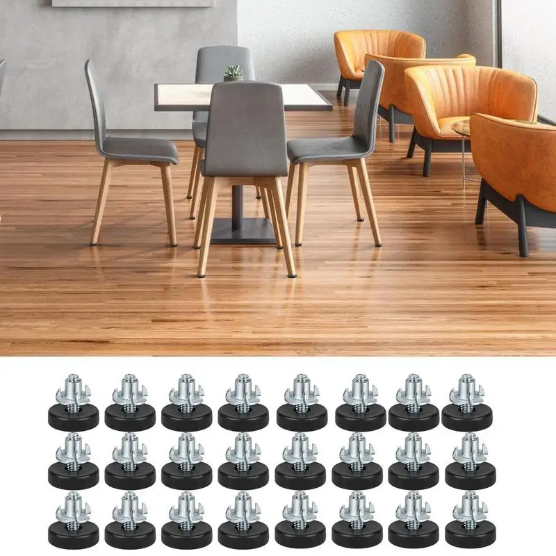 

Adjustable Furniture Levelers Screw In Leveling Feet For Furniture Floor Protector Leg Pad Base Anti Skid Furniture Levelers