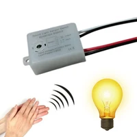 Intelligent Light Switch Sound Sensor Detector Smart Light Switches LED 220V Voice Motion Sensor Switch Auto On Off Smart Home 1