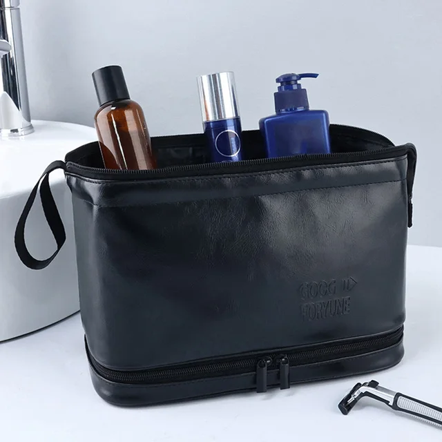 Bolsa de Higiene Pessoal Espaçosa e Impermeável