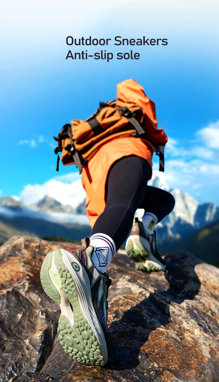 ONEMIX Trail running shoes - Rear view