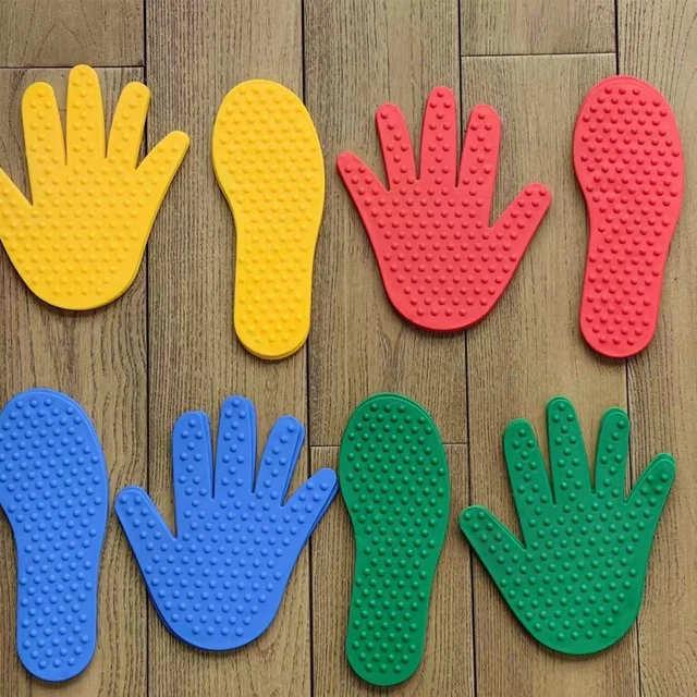 4Pair Hand And Feet Coordination Game Sensory Integration Training Equipment Crawling Jump Activity Toy For Kids Spiele Kinder 6