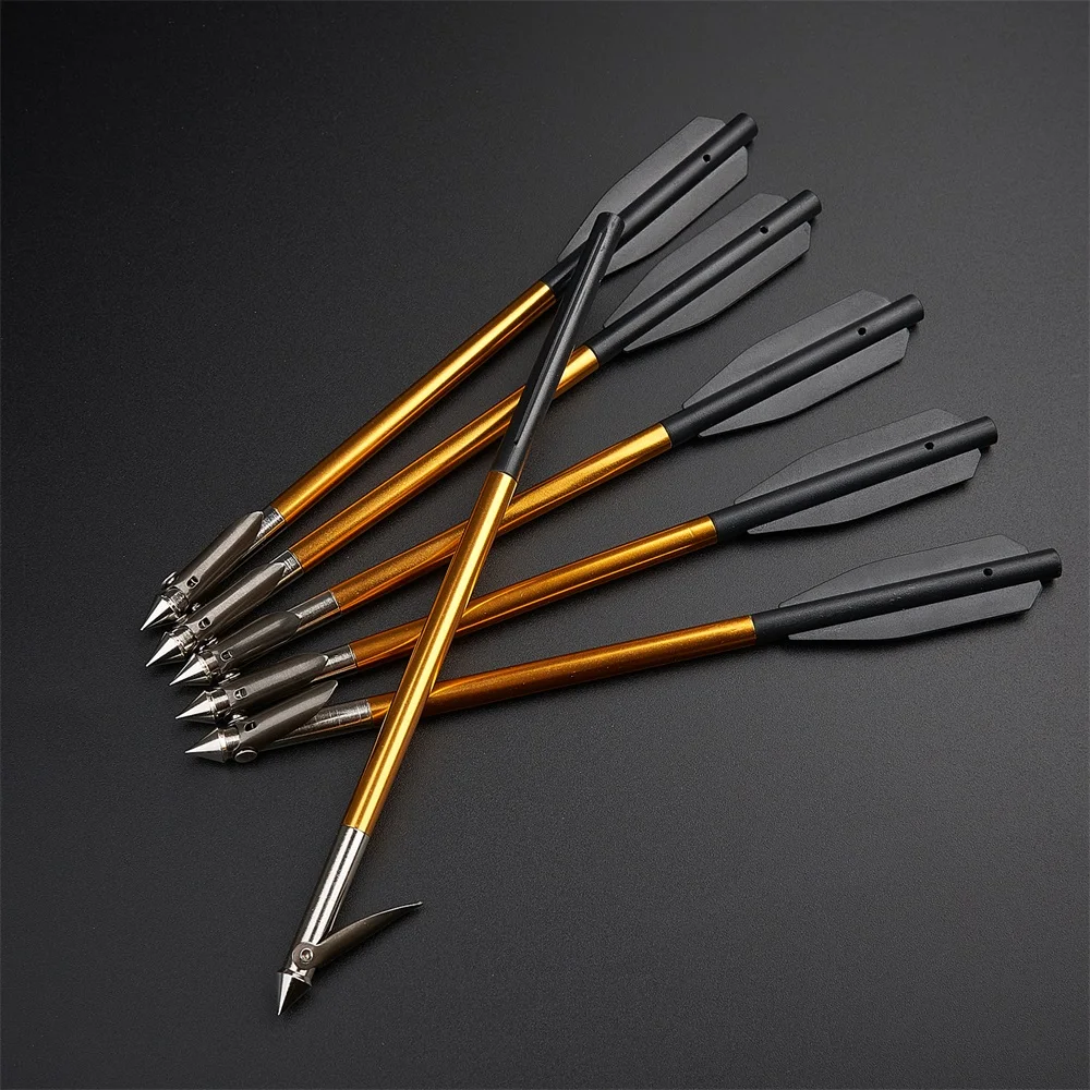 

6/12/18/24pcs Fishing Darts Alluminum Alloy Fishing Arrows Slingshot Catapult Fishing Tools Archery Fishing Accessories