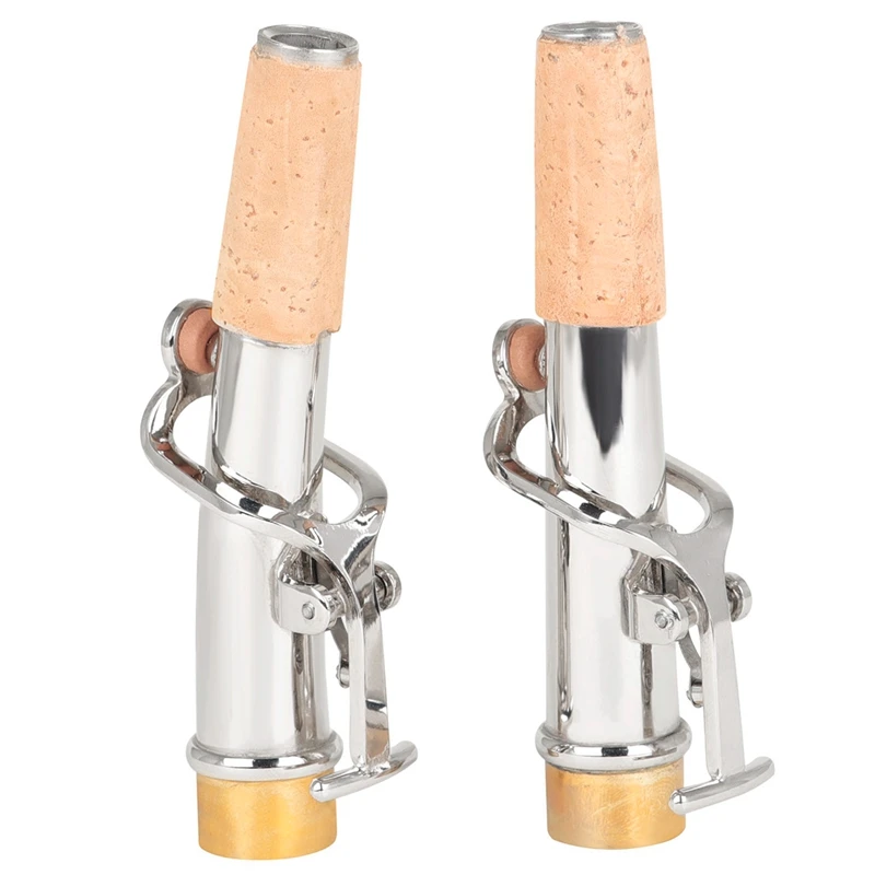 Soprano Saxophone Straight Neck/Curved Neck Two Packs 16.7Mm Brass Neck Set