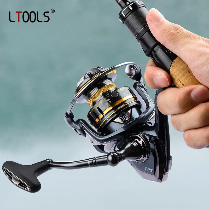 

Spinning Wheel Waterproof Metal Fishing Wire Wheel 9+1 Bearing Spinning Wheel Tilting Silver Carp Sea Fishing Wheel Accessories