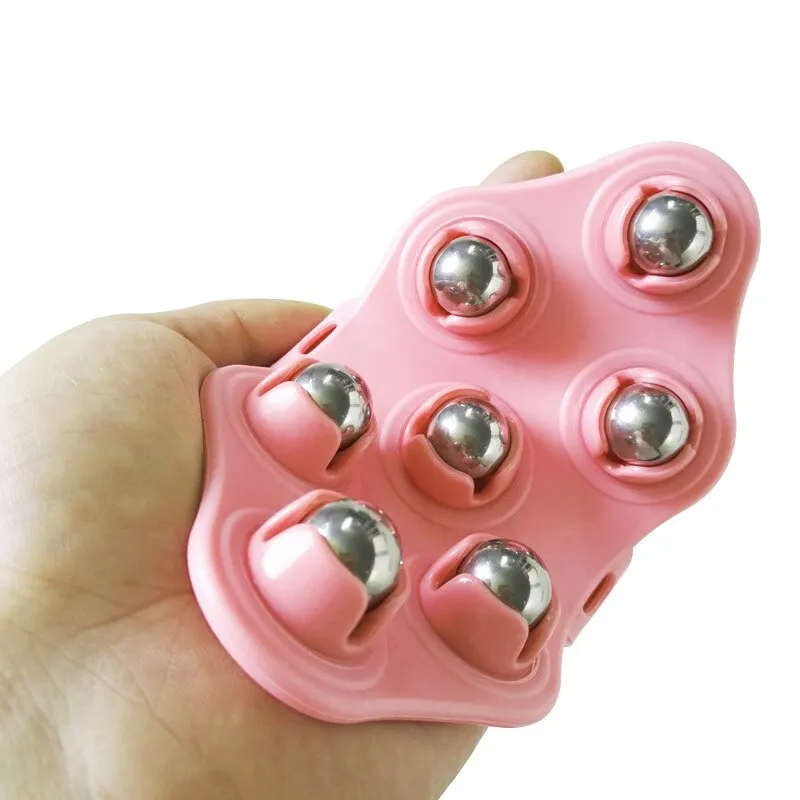 Massage Roller Neck and Back Seven Roller Ball Relaxer Body Meridian Massage For Fitness Relaxation Massager roller massager massage roller