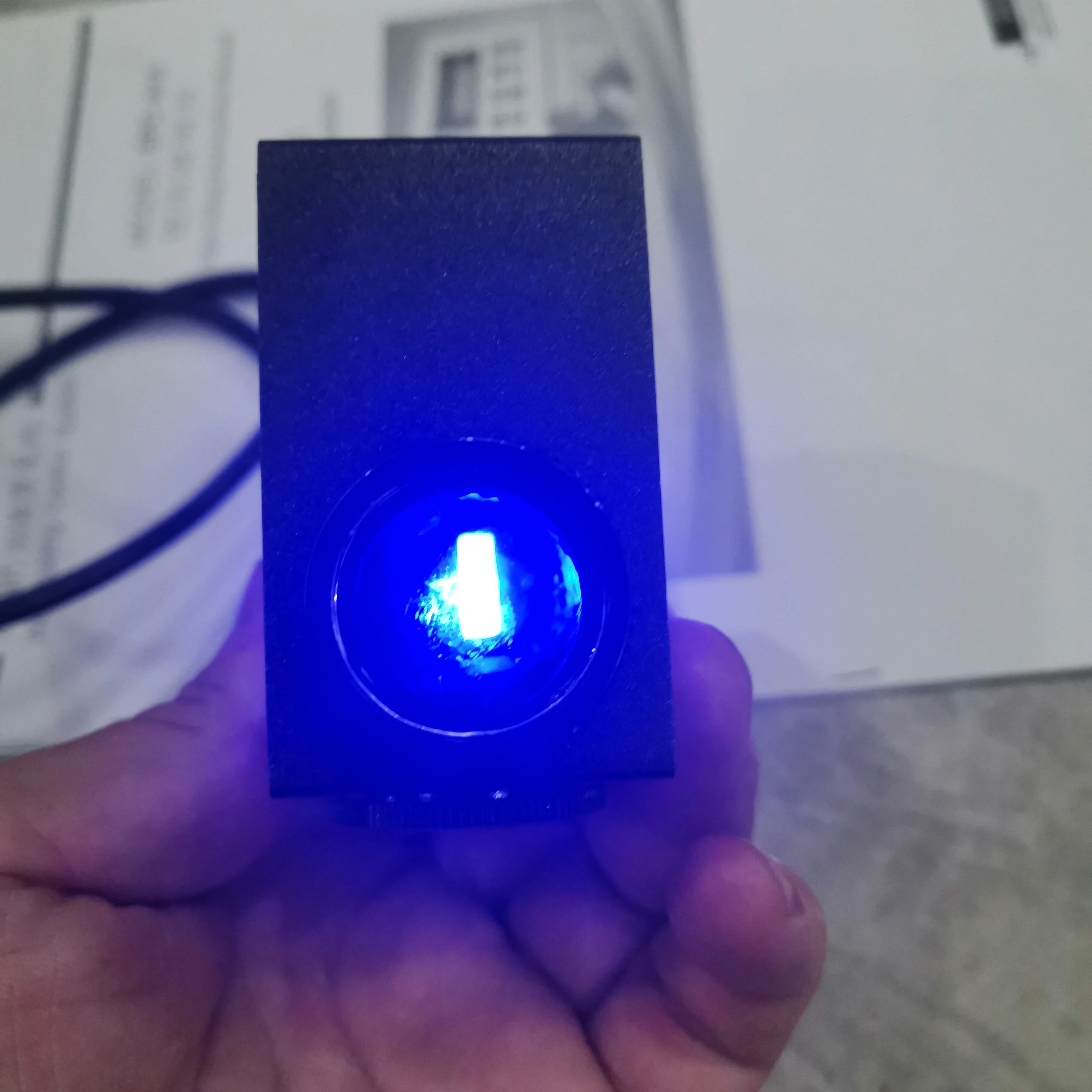 PS-260 Reflective Color mark sensor tracking photoelectric eye applied with EPC-A10/EPC-D12 web guiding controller detail image 3
