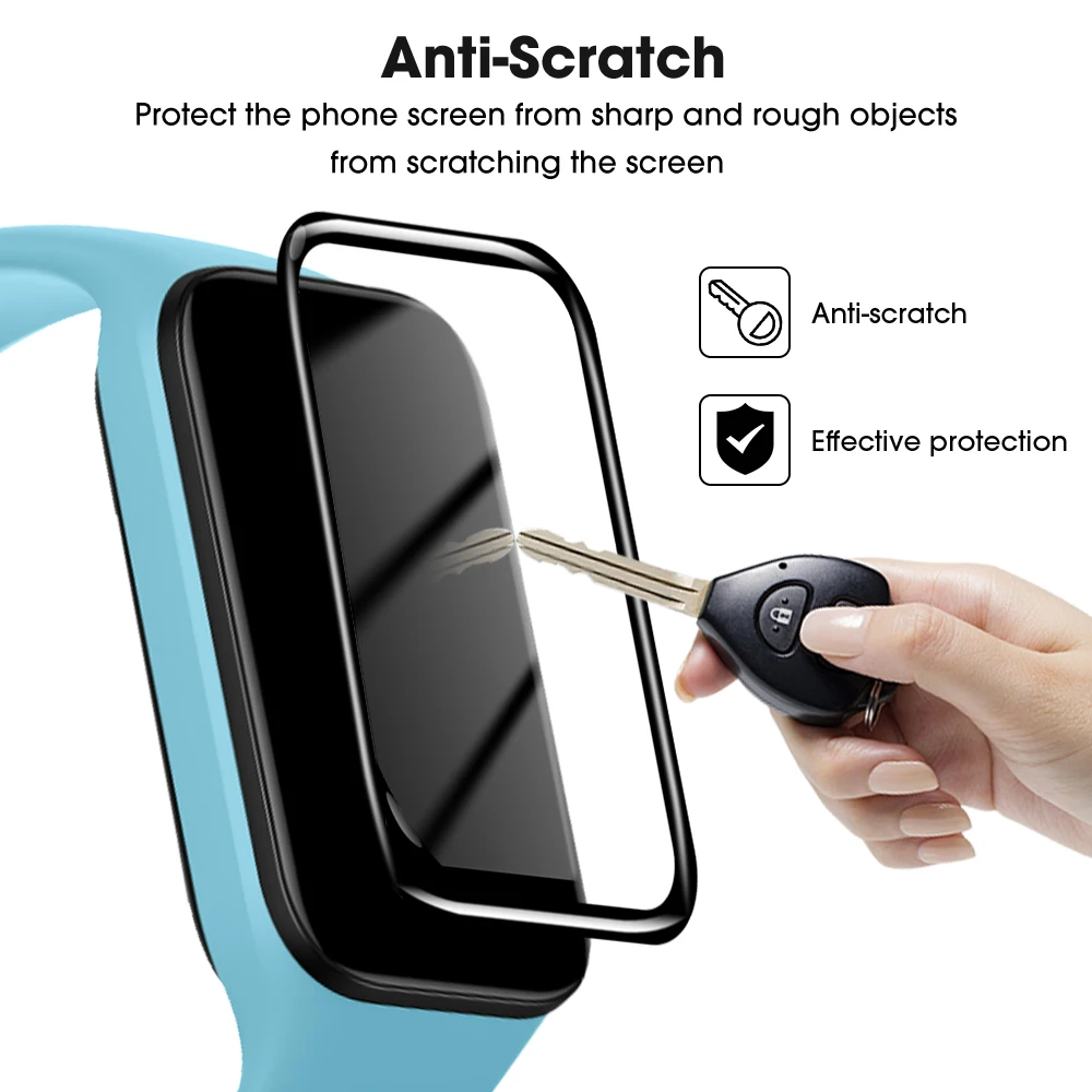 Full Cover Soft HD Protective Film for Fitness Bands - Curved Screen Protection