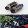 36-51mm Motorcycle exhaust with DB killer AR exhaust muffler for ZX6R GSX1300R Z1000 NINJA650 CBR650 CBR1000RR KLX VERSYS 1000