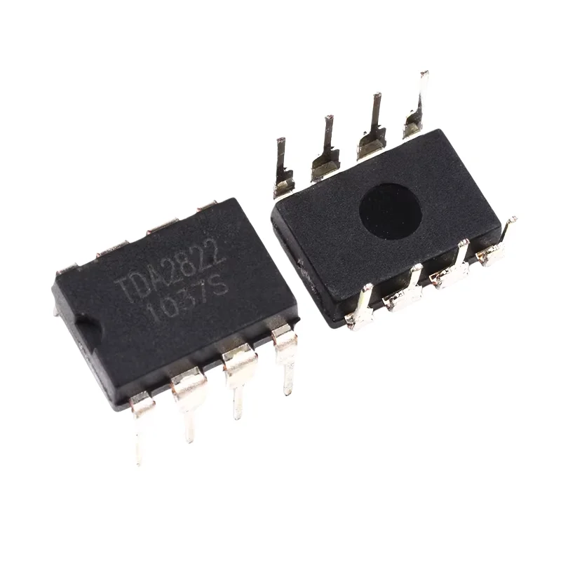 10 Stück Direkt einsetzbarer TDA2822 TDA2822M 3-6V 9-12V 15V Audio-Leistungsverstärker-IC DIP-8-Chip