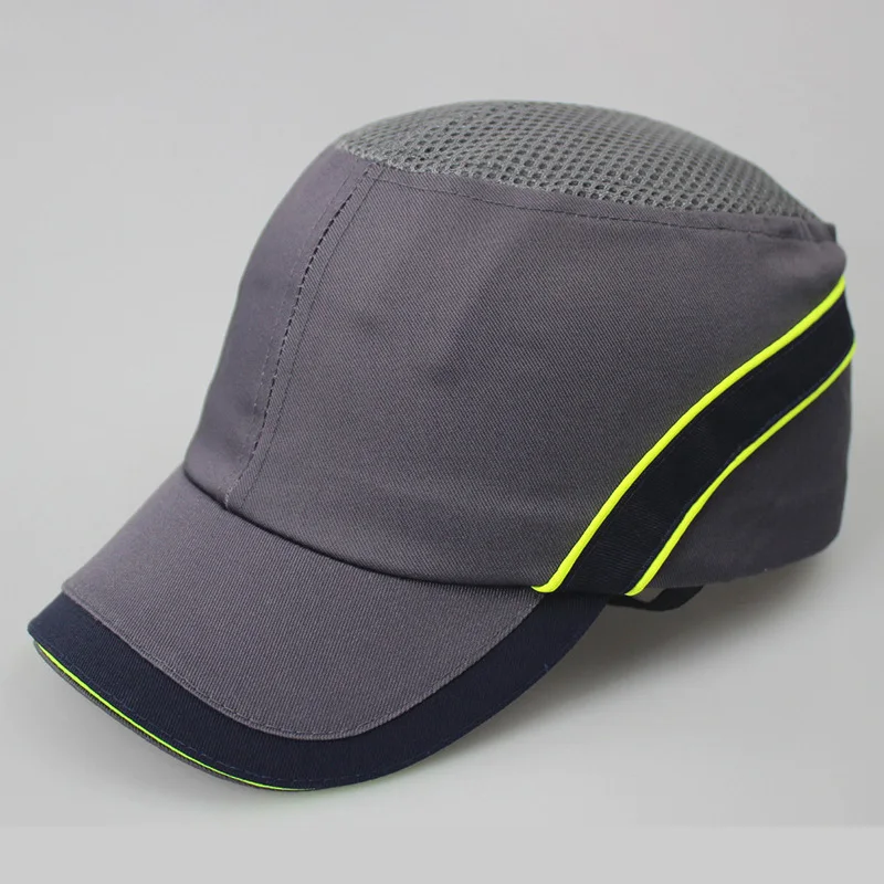 Breathable Lightweight Anti Impact Safety Hard Hat Baseball Cap Helmets