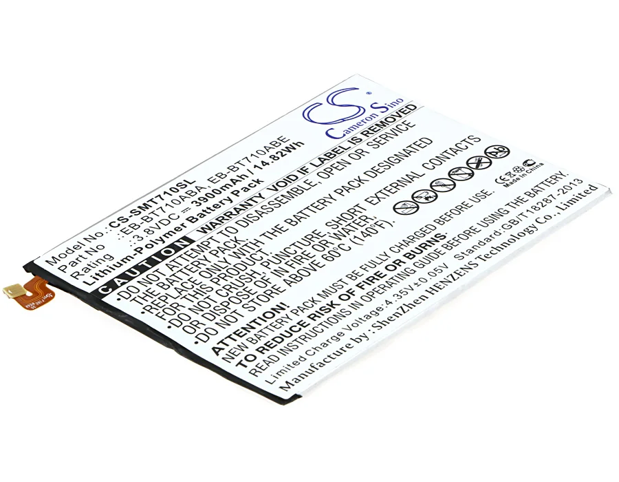 Batteria 3900Mah Gh43-04449A Eb-Bt710Abe Eb-Bt710Aba Per Samsung Galaxy Tab S2 Nook 8.0 Galaxy Tab S2 8.0 Wifi