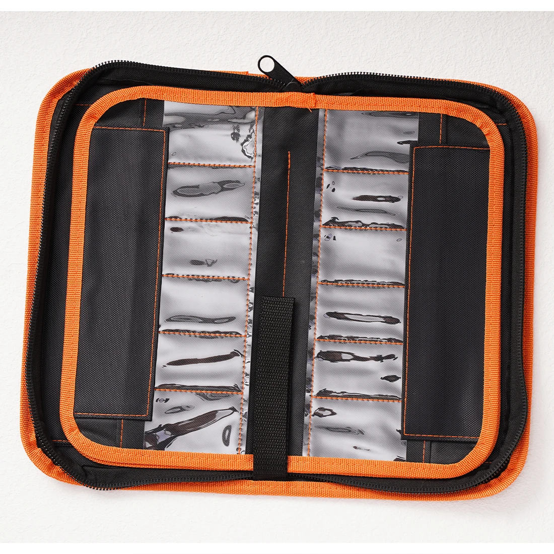 Locksmith Tools 50PCS Lishi 2 in 1 Tool Bag Portable Durable Storage Package for Lishi Tools and KD/VVDI Car Key Blade