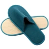 5Pairs Disposable Slippers Hotel Travel Slipper Party Home Guest Men Women Unisex Closed Toe Anti-slip Slippers Sanitary Sandals 6
