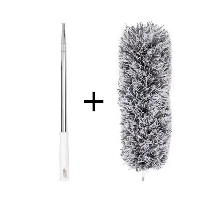 Retractable Duster retractable duster telescopic duster brush telescopic dust brush telescopic dust remover Stainless Steel 2.8m LongHandle Dusting Car Cleaning Brush Chicken Dust Tools Microfiber Feather Duster House