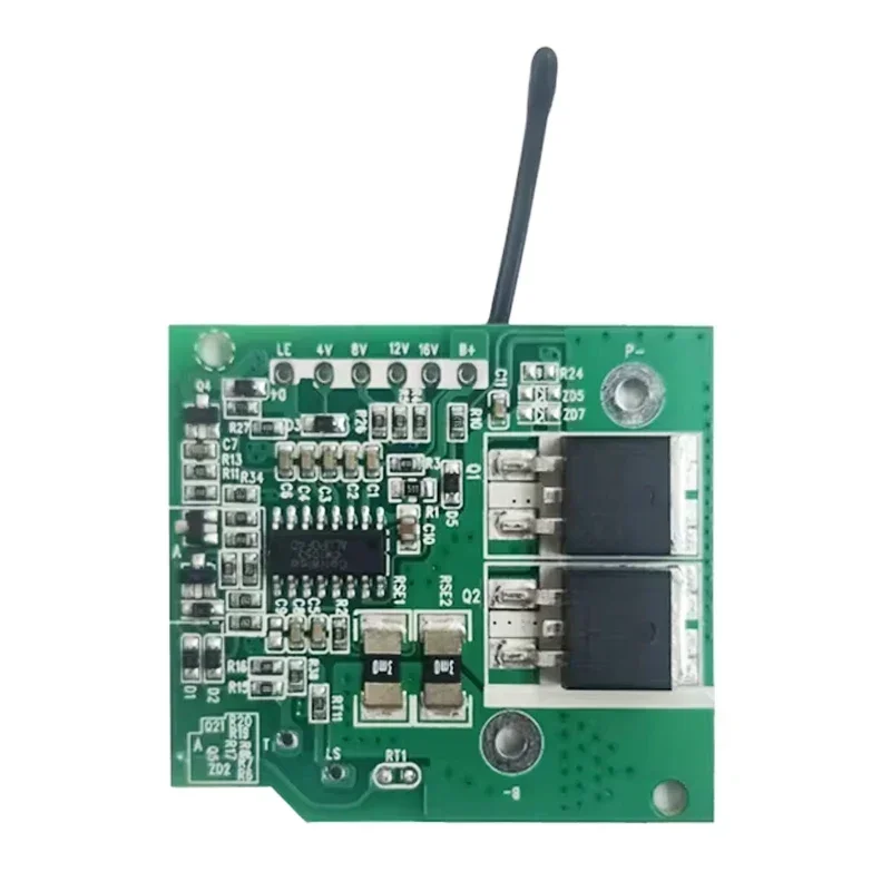Parti di montaggio della custodia della batteria BCL1815 Batteria agli ioni di litio a 5 celle Custodia in plastica PCB Circuito di protezione della carica per batteria Hitachi - Image 2