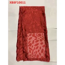 

Gorgeous Nigerian ​African Rotten fancy Lace Shining ​Abrasion-Resistant Fabric For Sewing Clothes XB8F10011