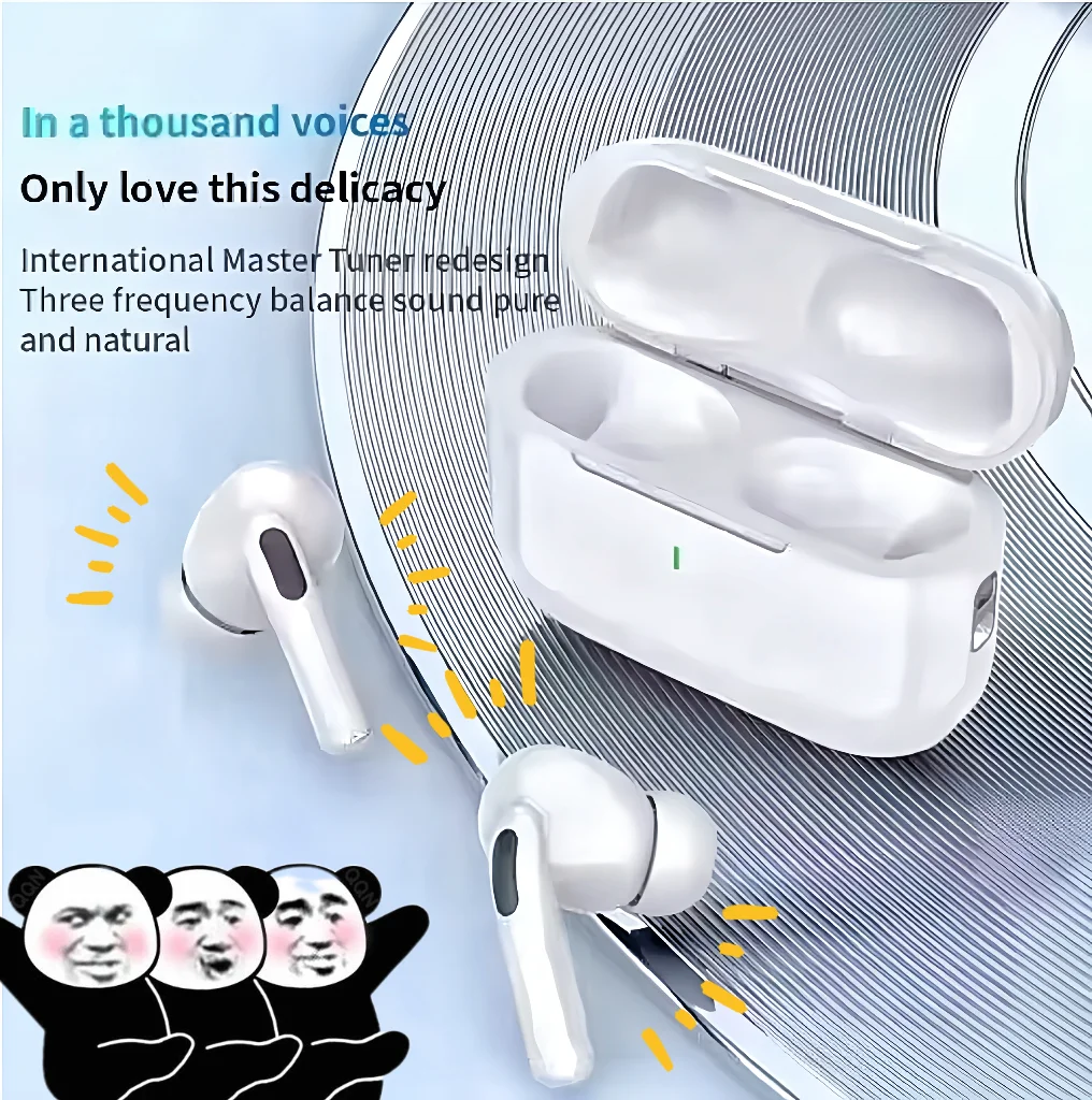 A5 Bluetooth headphones Airs pro earphones Bluetooth 5.3 auriculares Earbuds Gaming Headset 3